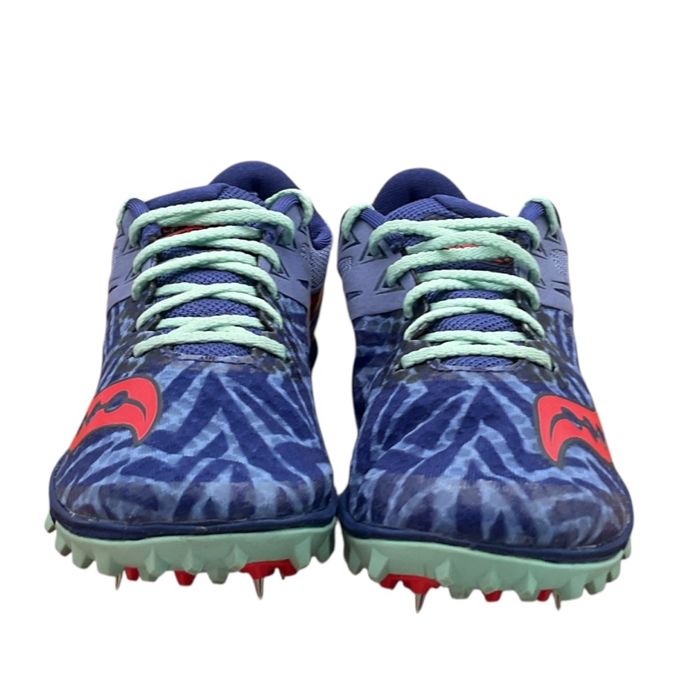 Saucony Havox XC Purple and Red Sneakers with‎ Dynamic Sole Design size 5.5
